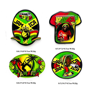 Hand-painted Jamaica <strong>Flag</strong> Stoneware Spoon Rest Jamaican <strong>Rasta</strong> Ceramic Spoon Reggae One Love Jamaica Souvenir Gifts - Product Image 5