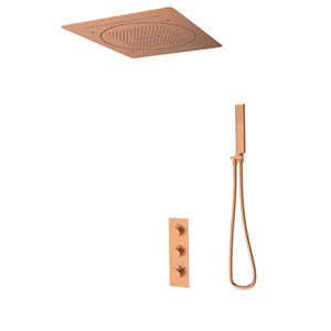 Source Factory Concealed <strong>Shower</strong> Polished Brass 59 Grade Copper Brushed Bathroom <strong>Shower</strong> With Jet Spray Pattern For Apartments - Product Image 1
