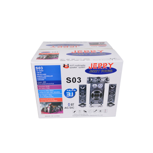 Hot mạnh mẽ nhà hát hệ thống 3.1 hoạt động loa sân khấu với USB SD JR-S03 - Product Image 6