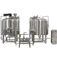 Équipement de brassage de bière artisanale de 500L pour micro-brasserie