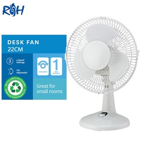 Ventilador <span class=keywords><strong>de</strong></span> Mesa Eléctrico <span class=keywords><strong>de</strong></span> Plástico <span class=keywords><strong>de</strong></span> 9 Pulgadas, 2 Velocidades, 3 Aspas, <span class=keywords><strong>Potente</strong></span>, para Hogar y Oficina, Precio Económico - Product Image 3