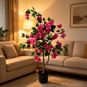 High Quality Real Touch Artificial Silk Bougainvillea Trees Durable Indoor Desktop <b>Plants</b> - Product Image 4