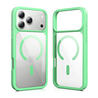 Coque de téléphone magnétique antichoc transparente premium anti-jaunissement pour iPhone 13 14 15 16 17 Pro Max – Vente en gros