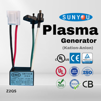 Purificateur d'air, composant de climatiseur, taille compacte, module générateur d'ions plasma, ioniseur positif et négatif, DC3-24V AC100-250V