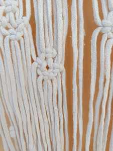 Tapiz de Macramé Boho para Colgar en la Pared, Hecho a Mano con Cuerda de Algodón, Borlas, Decoración para Ventana, Decoración del Hogar para Sala de Estar - Product Image 2