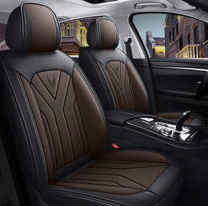 5-<strong>Seats</strong> Luxury Sports <strong>Car</strong> <strong>Seat</strong> Cover Breathable PU Leather PVC Universal <strong>Wrap</strong> <strong>for</strong> All Models Four Seasons Wear-Resistant Modern - Product Image 2