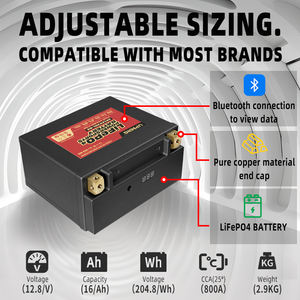 <span class=keywords><strong>Batterie</strong></span> Lifepo4 fabricant ventes directes 30L-BS 1000cca 12.8v 20ah 30ah boîte en carton IP67 gris 12v 32ah <span class=keywords><strong>batterie</strong></span> de Scooter électrique - Product Image 3