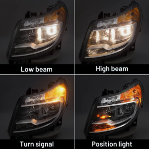 OE Auron ไฟหน้า LED แบบลำแสงต่ำ, ใหม่32V 6000K 60W 6000 Lumens สำหรับ Dodge Pro Master 2010-2022ขายส่งไฟ OE - Product Image 2