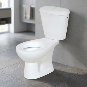 Offre Spéciale – WC moderne en céramique à double chasse cyclonique, à poser au sol, deux pièces, sanitaires - Product Image 4