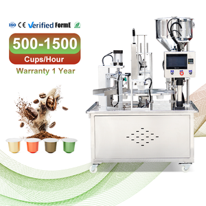 Máquina Automática de Alta Productividad para Llenar y Sellar Cápsulas de Café, Máquina Rotativa para Envasar Café en Cápsulas K-Cup - Product Image 1