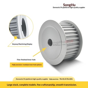 24Teeth S8M Timing <strong>Pullye</strong> SH-HTPA24S8M150-A-N12 to 21 Aluminum Timing Pulley with 12to 37 Holes - Product Image 2
