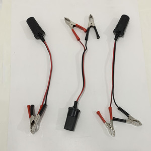 Morsetto universale nero per batteria <span class=keywords><strong>auto</strong></span> 12V con cavo adattatore per presa <span class=keywords><strong>accendisigari</strong></span>, clip di emergenza per avviamento assistito, prodotto in Cina - Product Image 6