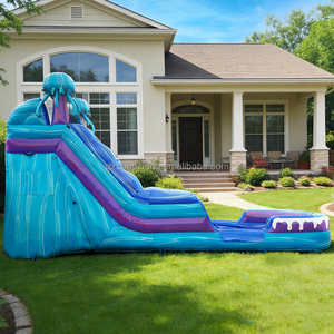 Toboganes Acuáticos Comerciales Personalizables <span class=keywords><strong>para</strong></span> Exteriores, con Temática <span class=keywords><strong>de</strong></span> Medusas, Grandes, Desmontables, <span class=keywords><strong>para</strong></span> Niños y Adultos, Inflables - Product Image 5