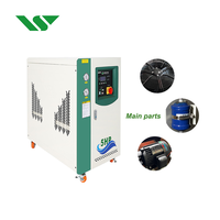 Unité de refroidissement à air de 5 CV, équipement de refroidissement pour moules en plastique industriels, équipement de refroidissement, refroidisseur d'eau industriel 220v 380v