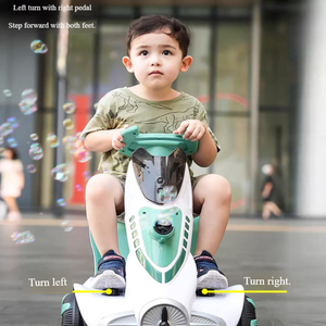 Vélo d'équilibre électrique pour enfants à double propulsion et roues universelles, roues de 6 pouces, idéal pour l'éducation précoce - Product Image 2