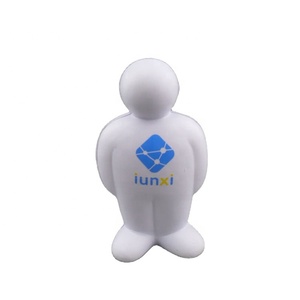 Promotional Cute Doll Human Shape Stress Ball Toy Squishy Gift Idea