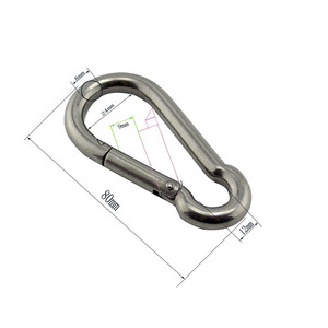 Kit de Herrajes para Toldo de Acero Inoxidable RICHWITS, Tirantes de 8 mm, Ganchos y Anclajes para Instalación de Toldos en Exteriores - Product Image 3