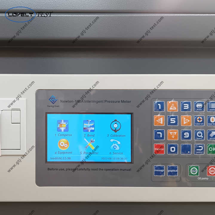 2000kn Digital Display Compressive Test Hydraulic Concrete Compression ...