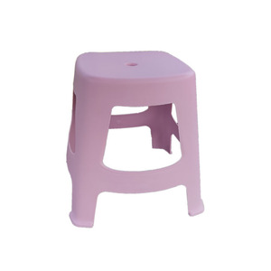 Taburete de Plástico Reforzado de 30 cm, Cuadrado, Apilable, para Hogar, Sala de Estar, Baño, Polipropileno PP, Colores Mezclados - Product Image 5