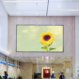 P3.9 Full Color LED Screen Indoor Price Bank Lobby Fixed P3.91 LED Advertising Display Board