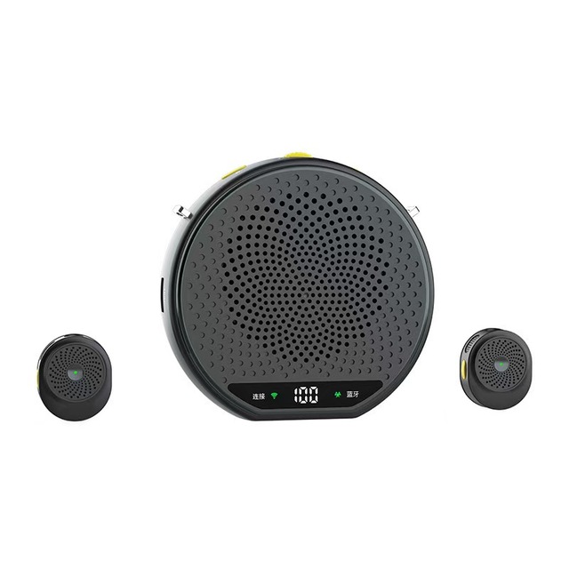 Wireless Voice Amplifier, Power Amplifiers, Portable Microphone Headset for Teacher Classroom & Outdoor Lectures, Tour Guides