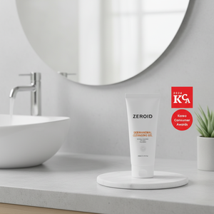 ZEROID Dermanewal 200ml Gel limpiador facial de alta calidad - Product Image 3