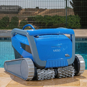 Robot de nettoyage automatique du fond de piscine Dolphin M550, aspirateur ABS, aspiration des eaux usées pour piscine, nettoyage automatique de la piscine M550 - Product Image 1
