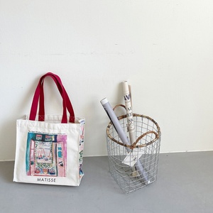 Bolsa de compras con cremallera de un solo hombro y asa suave, con diseño de pintura al óleo de ventana abierta de <span class=keywords><strong>Matisse</strong></span>, informal y personalizada, para portátil - Product Image 3