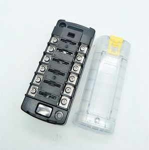 Khối Cầu Chì 12 Hộp Cầu Chì Với Xe Buýt Âm Cho Xe Ô Tô 12V/24V Xe Tải Thuyền Marine RV - Product Image 4