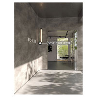 Paneles de Pared 3D Decorativos para Interiores, Resistentes al Agua, de PVC y SPC, para Uso en Hoteles y Hogares, Diseño de Pizarra de Carbono