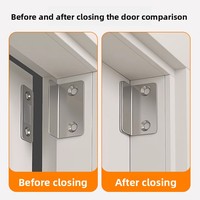 Loquet magnétique invisible pour porte, loquet tactile magnétique invisible pour tiroir de meuble, armoire, placard
