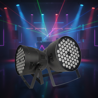 Projecteur PAR LED 3 en 1 pas cher 160W en métal pour DJ, événements et éclairage de scène avec contrôleur DMX sans fil