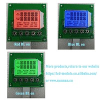 Module LCD 7 segments à 3 chiffres SMS0301C3, série 3 fils, 2,7-5,5 V, semi-transflectif positif pour instruments de mesure de pH