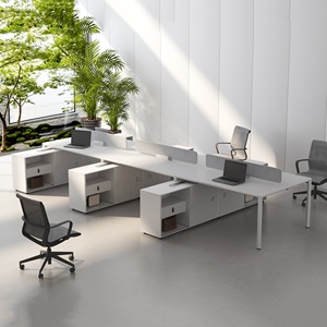 <span class=keywords><strong>Table</strong></span> de secrétaire de bureau en forme de L, meuble de bureau, moderne, avec tiroirs de rangement, nouveau Design, 2022 - Product Image 5