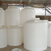 Réservoir d'eau en plastique de 1000 litres pour le traitement de l'eau avec système de filtration d'eau pure, usage commercial