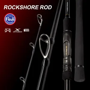 Fuji Guideแหวนความแม่นยําการออกแบบซ็อกเก็ตล่อ20-80กรัมตกปลาRods Rockshore Rodน้ําเค็มJiggingตกปลาRod