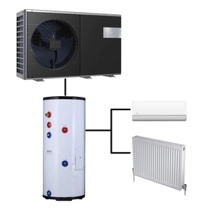 Midea Inverter Mini Climatiseur Pompe à Chaleur <span class=keywords><strong>Air</strong></span>-Eau 9kW 16kW Système Split - Product Image 2