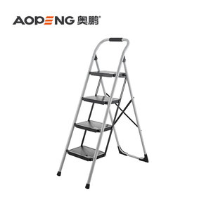 <span class=keywords><strong>Échelle</strong></span> à marches en acier multi-usages, pliable, antidérapante, <span class=keywords><strong>plateforme</strong></span> large <span class=keywords><strong>pour</strong></span> la maison, la cuisine, le garage, facile à ranger - Product Image 6