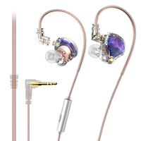 Écouteurs intra-auriculaires Lafitear LM3 Hifi pas chers avec câble détachable, prise jack 3,5 mm et type C, pour la musique, les jeux et le sport