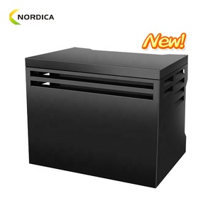 Cache d'unité extérieure anti-bruit et anti-rouille pour climatiseur domestique, avec grille d'aération manuelle pour la réduction du bruit - Product Image 1