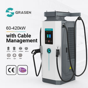 Estación de carga rápida para vehículos eléctricos comerciales 120kW 240kW Ocpp CCS1 CCS2 CHAdeMO EV DC para carga de flota - Product Image 1