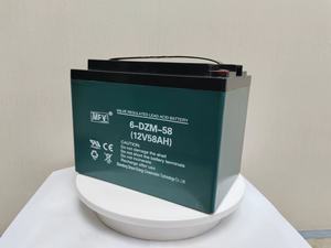 Свинцово-кислотный аккумулятор 12v 58ah Тип 6-DZM-58 Вилочный Погрузчик Электрический скутер цена батареи - Product Image 5