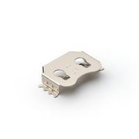 Clip pour pile CR1632, nickelé, en bronze phosphoreux, support de pile CR1632 SMT