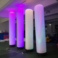 Tube lumineux gonflable LED en vente chaude 2020, colonne lumineuse gonflable, totem gonflable pour événement