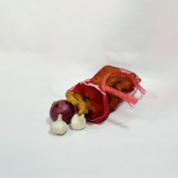 Sac en filet PEHD pour la récolte et le stockage de dattes, avec cordon de serrage, pour usage agricole en gros
