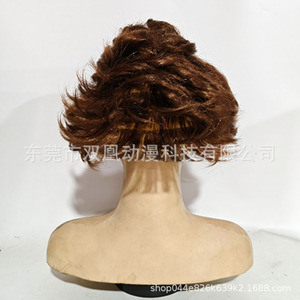 Masque en plastique d'<span class=keywords><strong>horreur</strong></span> Pennywise pour cosplay de <span class=keywords><strong>clown</strong></span> d'Halloween, <span class=keywords><strong>perruque</strong></span> anime européenne et américaine - Product Image 4