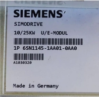 Module d'alimentation Simodrive 611 6SN11451AA010AA0 25 kW pour machine de commande CNC 6SN1145-1AA01-0AA0 Expédition rapide