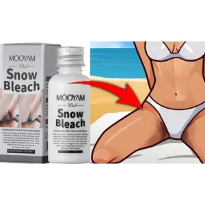 Intensive White ning Cream Schnee bleich creme für dunkle Unterarme Bikini Area Light ening Private Part Inner Thigh White ning Cream