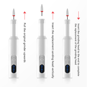 Máquina de Manicura Profesional con Taladro para Uñas, Set de Herramientas Eléctricas para Manicura, Lijadora de Uñas - Product Image 6