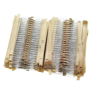 3120pcs/lot 156 Values 1/4W 0.25W 1% Metal Film <strong>Resistors</strong> Assorted Pack Kit Set Lot <strong>Resistors</strong> Assortment Kits Fixed - Product Image 2